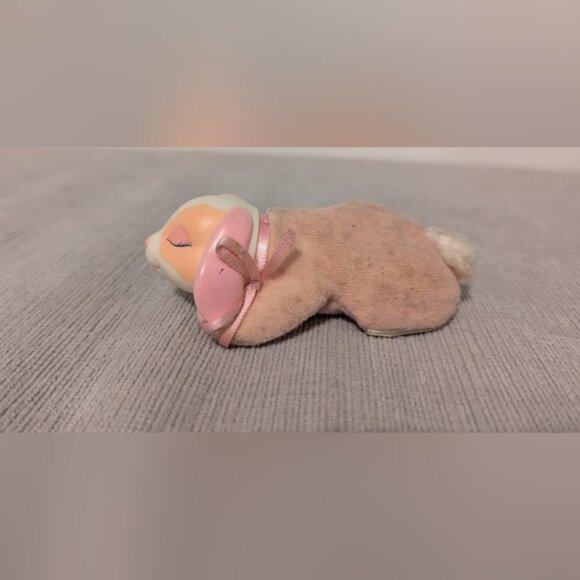 Vintage Plush Sleeping DogToy - Picture 2 of 2